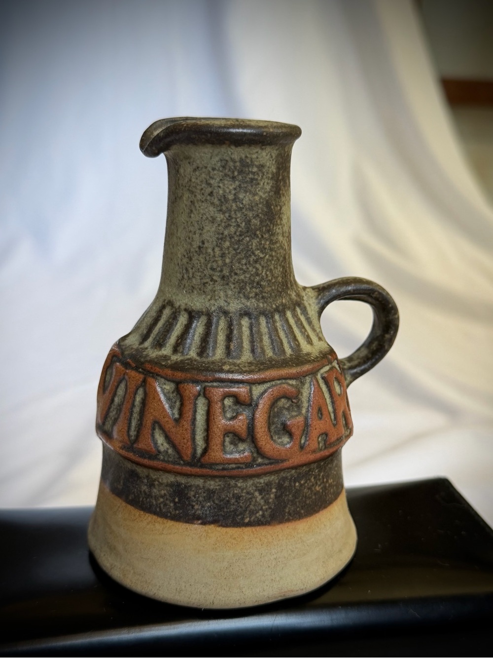 Vintage Tremar Pottery Cornwall England Stoneware Vinegar Cruet